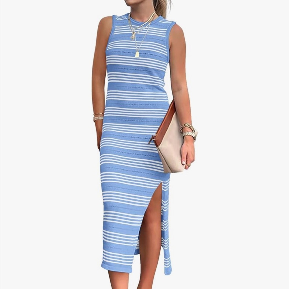 Knit Long Tank Dress